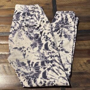 RBX Monochrome Tie-Dye Leggings
